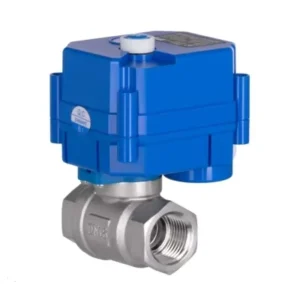 2-way Ball Valve 12v 24v Dc Motor Small Electric Actuator Stainless Steel Ball Valve