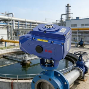 200 Series Electric Valve Actuator Actuated Ball Valve Butterfly Valve for High Pressure Industrial Piping
