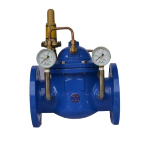 200X PN16 Ductile Iron Flange Connect Manual Water Pressure Reducing Valves for Pipe Network Protection