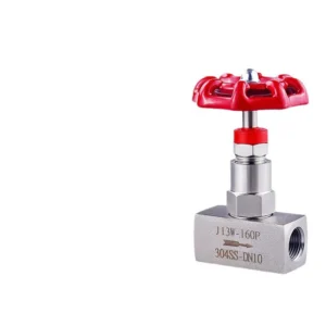 201/304 Stainless Steel Internal Thread Needle Valve High Pressure Stop Valve Hard Sealed Stop Valve J13W-160P