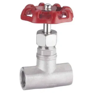 201 304 Stainless Steel Pipe Connection Globe Valve DN15 Stainless Steel 2way Manual Female Shutoff Valves