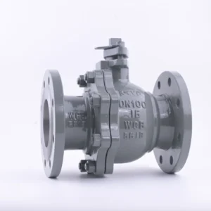2PCS Manual Power Carbon Steel Flange Ball Valve OEM Available