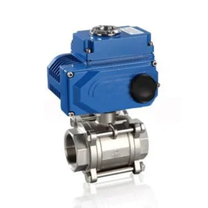 2inch 3inch Flange End High Mounting Pad Cf8 Ss304 Ss316 Stainless Steel Electric Motorized Ball Valve