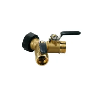 3/4 GHT Thread Hose Splitter Connector Extra Long Handle 2 Way Splitter for Lawn
