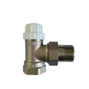 3/4 Inch Nickel Plated Brass Angle Radiator Valve