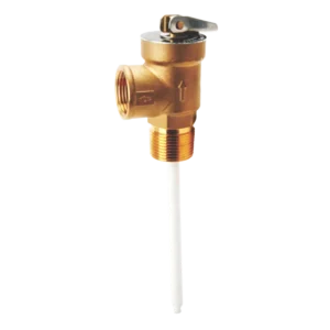 3/4” Temperature and Pressure Relief Valve with Extension Probe and Lever