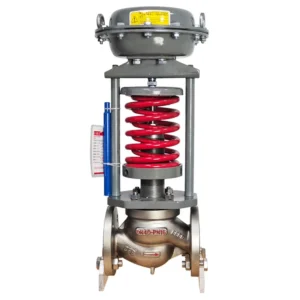 3 Inch Pneumatic Diaphragm Actuator Water Flow Rate Steam Globe Valve Self operated Pressure Regulating Control Valve OEM