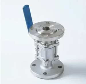 3 Piece Stainless Steel Ball Valve High Pressure CF8 CF8M Manual Ball Valve