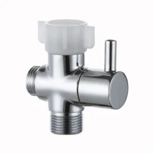 3 Way Angle Valve Competitive Price Shut Off Angle Seat Valve Bathroom Accessory Adapter Shattaf T Brass Angle Valve
