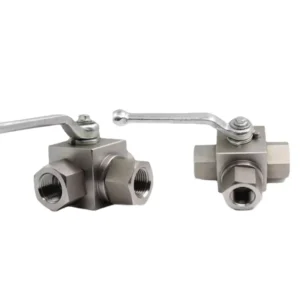 3-Way High Pressure Ball Valve Carbon Steel Ball Valve
