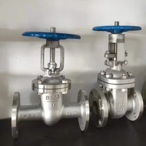 300 Series Stainless Steel Pneumatic Flanged Globe Valve