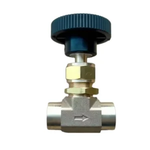 3000 PSI High Pressure Manual 1/4 In. NPT Female Brass Needle Valve with PTFE Seal