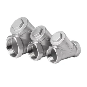 304 316 Stainless Steel Female Thread Y Type Filter Metal Pipe Filtration Y Type Female Threaded Strainer Filter