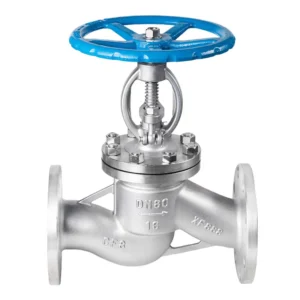 304 316 Stainless Steel Flanged Globe Stop Valve PN16 Class150 Manual Industrial OEM 1in-8in Water Pipeline