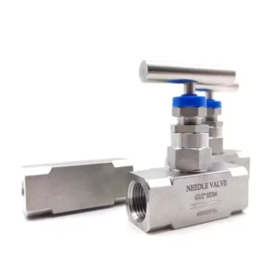 304 316 Stainless Steel High Pressure Needle Valve 6000psi Threaded High Temperature Stop Valve