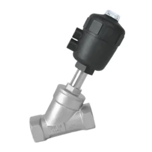 304 316 Stainless Steel High Quality Angle Seat Valve Normally Close Angle Seat Valve Pneumatic Angle Valve