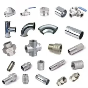 304 316 Threaded Welded Stainless Steel Pipe Fittings Tee Coupling and Elbow Fittings