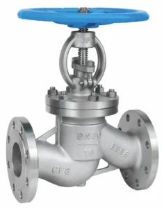 304 316L Stainless Steel Globe Valve Flange for Water Gas Oil Media Shutoff Valve for Various Applications
