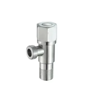 304 Stainless Steel 1/2 Inch Angle Valve Dn15 Water Stop Valve Nickel Water Heater Special Toilet Triangle for Hotels