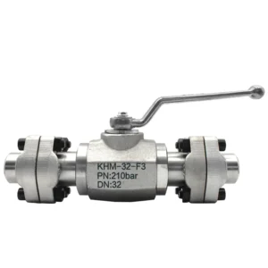 304 Stainless Steel BKH SAE Flange Ball Valve Corrosion Resistant High Running Pressure Valve