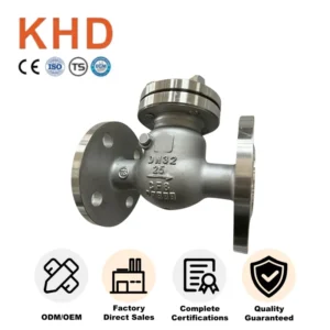 304 Stainless Steel DN32 Swing Type Check Valve High Temperature Resistant Check Valve for Steam