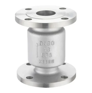 304 Stainless Steel DN40 Flow Control Cut off Vertical Flanged Check Valve Non Return Check Valves