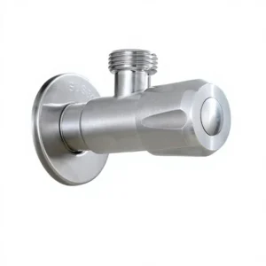 304 Stainless Steel Drip Proof Triangle Angle Valve OEM 1/2 Port Size for Bathroom Kitchen Water Heater Hot/Cold Water