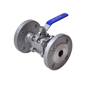 304 Stainless Steel Flange Ball Valve Manual Operated OEM Customizable DN15 DN50 for Industrial Piping