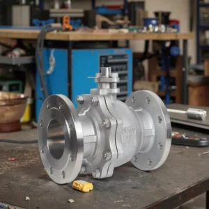 304 Stainless Steel Flange Ball Valve Manual Water 2-way 2 In OEM