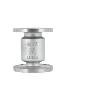 304 Stainless Steel Flange Vertical Check Valve H42W-16P for Water 1/2″-12″ Port Size 1 Year Warranty