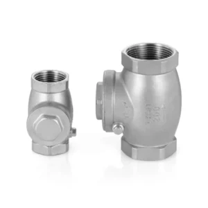 304 Stainless Steel Horizontal Check Valve Internal Thread Swing Corrosion Resistant Shutoff Water 1 3 Year Warranty OEM ODM