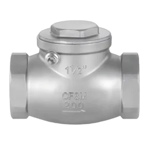 304 Stainless Steel Horizontal Check Valve Internal Thread Swing Corrosion Resistant Shutoff Water OEM ODM