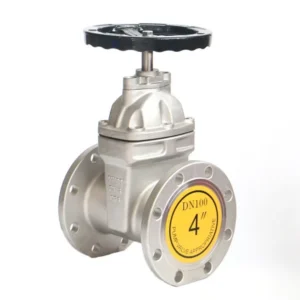 304 Stainless Steel Manual Gate Valve Z45X-16P Elastic Seat Seal Medium Pressure Tap Water DN50-DN600