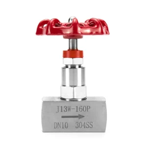 304 Stainless Steel Manual Globe Valve Internal Thread High Pressure Water Shut-off Valve J13W-160P