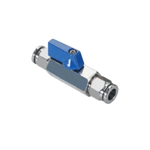 304 Stainless Steel Mini Ball Valve High Pressure 1/4″ Brass Pneumatic Switch Internal Thread 1/2″ DN15 Spiral Type Media