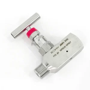 304 Stainless Steel Shut Off Needle Globe Valve 20000PSI 6000LB High Pressure NPT Thread Flow Control Needle Valve