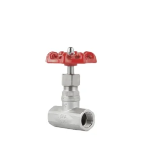 304 Stainless Steel Threaded Globe Valve Angle American Type B J11W 16P Internal Thread Normal Temperature Water Customization