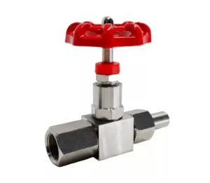 304 Stainless Steel Welded Needle Valve JJM1 160P High Pressure Gas Gauge Instrument Globe Valve