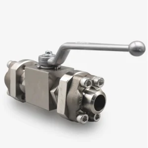 304 Stainless Steel or Carbon Steel BKH SAE Flange Ball Valve Hydraulic Pipeline Valve for Oil Water Gas