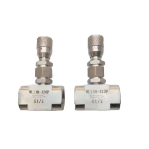 304SS High Precision Metering Needle Valve with 1/4 NPT(F) Connections