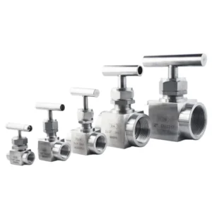 316 Stainless Steel High Pressure Needle Valve 6000 PSI with NPT Thread for Instrumentation