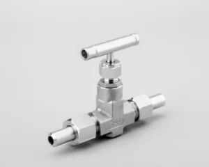 316 Stainless Steel High Pressure Needle Valve Type Double Ferrule Connection 6000 10000 PSI