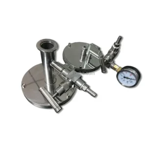 316 Stainless Steel Manual Needle Valve 1/4 Inch Precision Flow Control Valve Polished Surface for Industrial