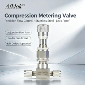 316 Stainless Steel Micro Adjustment Valve Angle Type High Precision Scale Flow Needle Valve Metering Vacuum Regulating Valve