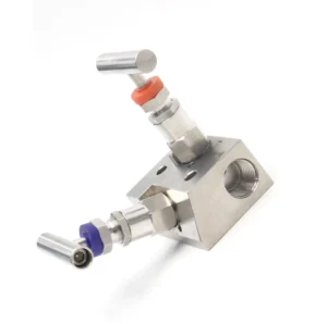 316L 1/4NPT High Temperature Abrasion Resistant Double Valve Group for Industrial Use
