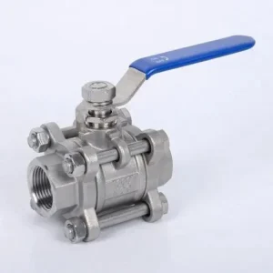 3PC Ball Valve Q11F/61F-800LB Flanged Connection DN15-DN50 Port Size -29-180F Temperature Range OEM Customizable A105 314 316L