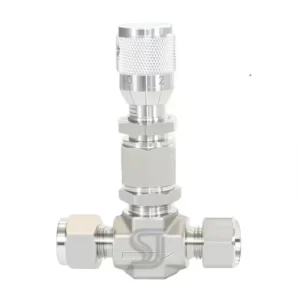 4/6/8/12mm 1/16″ 1/8″ 1/4″ 3/8″ 316 Stainless Steel Manual 1-Way Needle Valve Micro Flow Regulating Metering Valve Controller