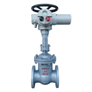 4″ Flange Gate Valve Electric Actuated Cast Steel Gate Valve