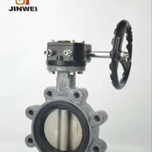 4 Inch 300mm Lug High Temperature Butterfly Valve Soft Seal EPDM Disc Manual for Water Oil & Gas