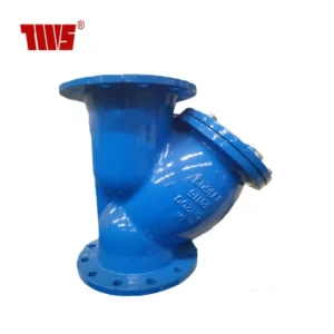 4 Inch DN100 PN10 GG25 Cast Iron Water Valve Flanged Type Y Strainer